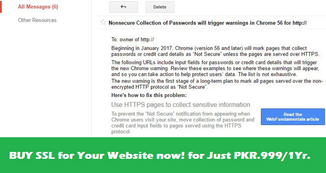 SSL certificate in pakistan